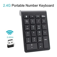 rf304 numeric keypad quick response plug play 22 keys usb 2 4g portable ultra thin number keyboard for accountant
