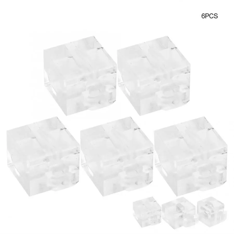 30 шт. алюминиевый профиль разделительный блок нейлоновый стеклянный соединитель