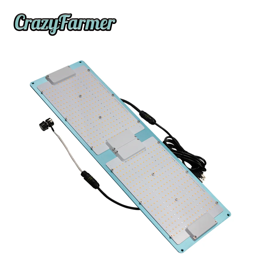 

Geeklight Crazy Farmer 240W Led Grow Lights with Samsung lm301h lm301b Full Spectrum for Indoor Farming Tiffany Blue Color