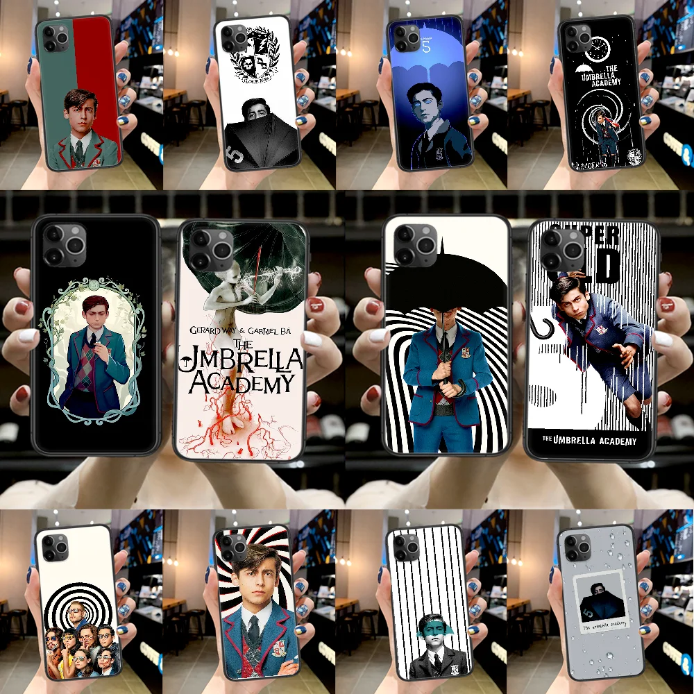 Чехол для телефона с зонтом Академия Aidan Gallagher Iphone 4 4s 5 5S SE 5C 6 6S 7 8 Plus X XS XR 11 12 Mini Pro Max