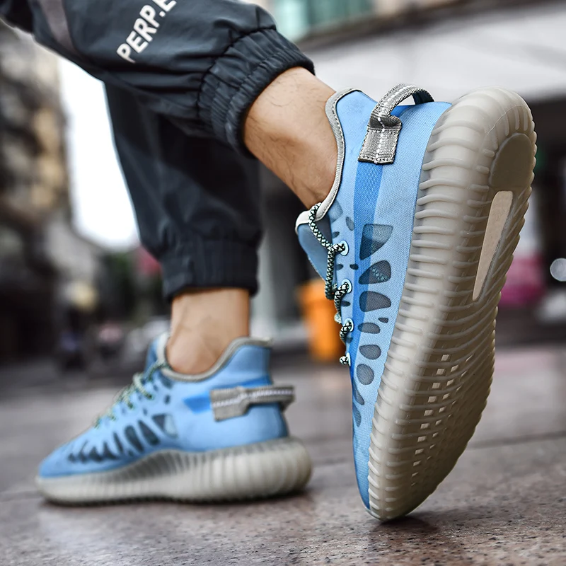 

Men-shoes Breathable Men's Shoes Summer For Men Fashion Running White Footwear Sneakers Casual Man