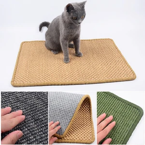 Скребок для кошек случайного цвета, прочный сизальный коврик для сна, удобные подстилки для кошек с защитой от захвата, rascador gatos10E