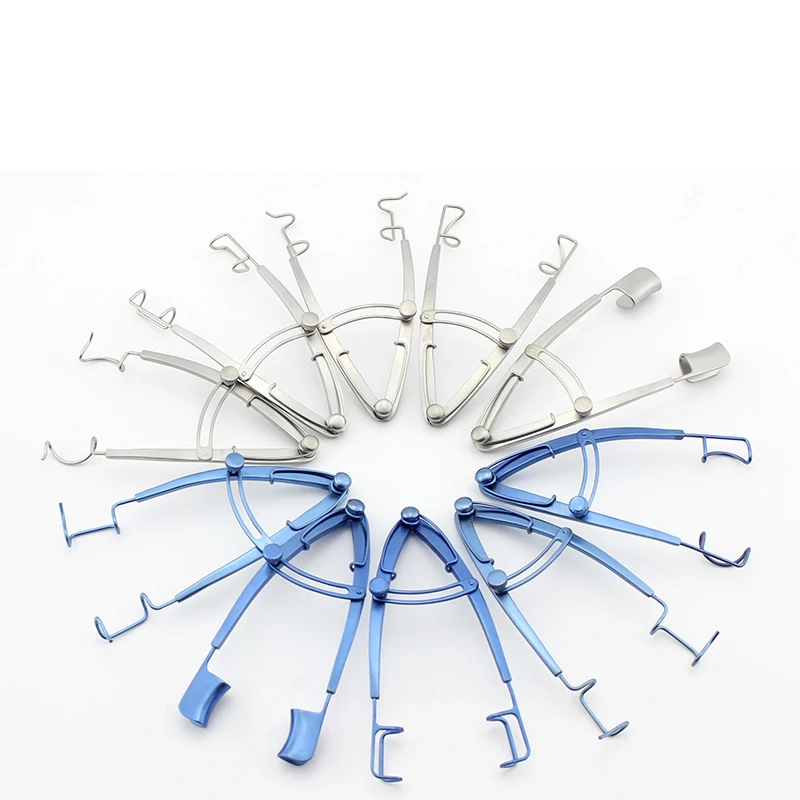 

Adjustable steel wire opening double eyelid opening corners Eyelid spreader screw