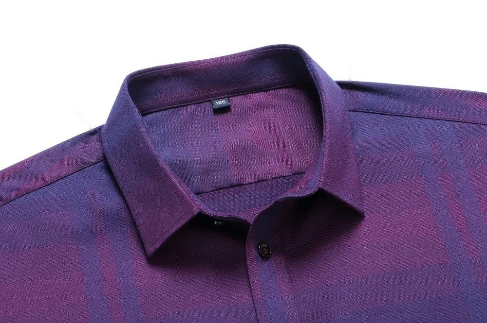 8XL 7XL 6XL плюс размер хлопок Весна Осень Свободный крой повседневные рубашки с