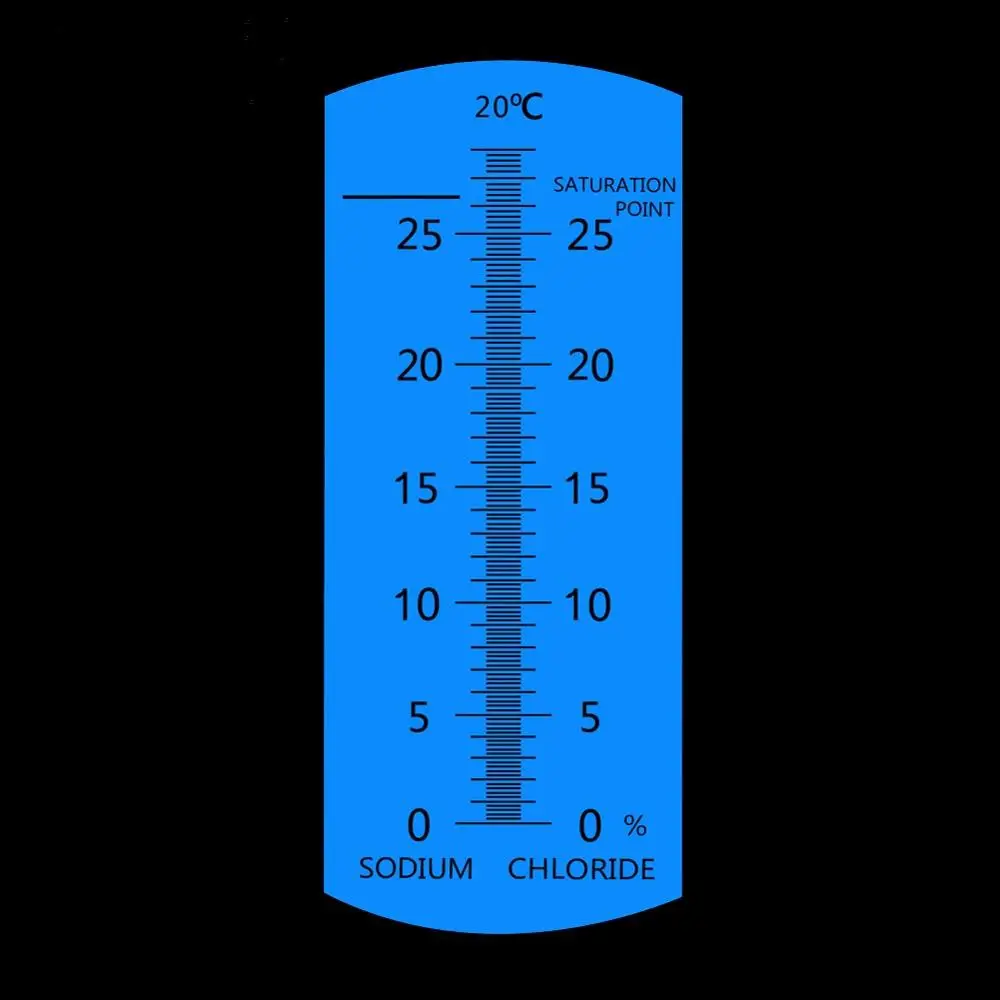 Yieryi ручной рефракционный Оптический измеритель концентрации соли 0 28 пищевой