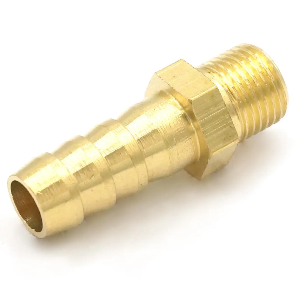 Лот 5 шлангов I/D 8 мм x 1/8 &quotBSP штыревые латунные муфты для стыковки Соединительный