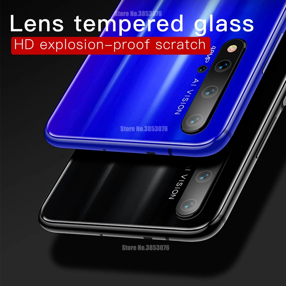 2PCS 9D Camera Lens Soft Cover For Huawei Honor 8X 9X Pro 20 20i 10i Nova 5T Nova5T Anti-fall Screen Protector Films | Мобильные