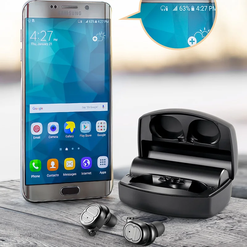 TWS-наушники LIGE2020 с поддержкой Bluetooth и сенсорным управлением | Электроника