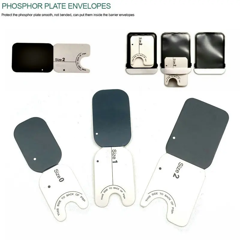 100 шт./кор. конверты для стоматологических фосфорных пластин защитная пластина
