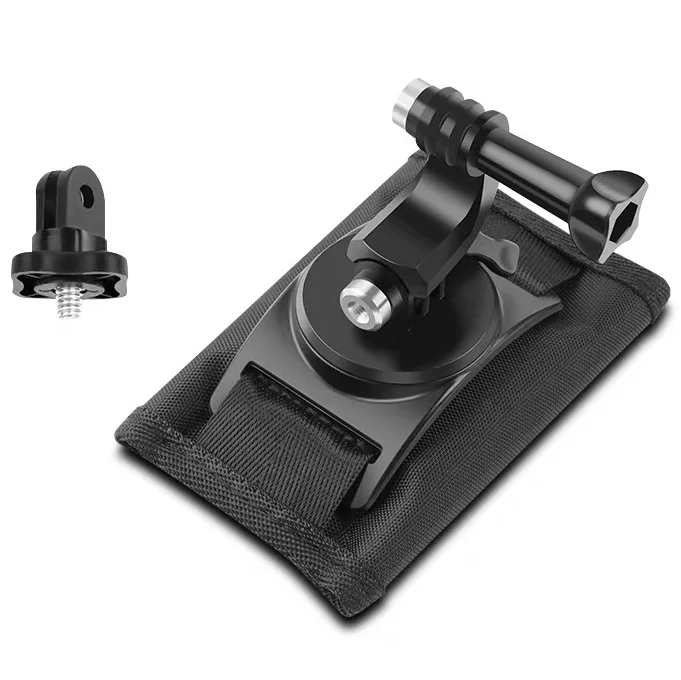 new version2 Обновление 360 градусов вращения Сумка зажим для DJI OSMO/Gopro8/Sjcam Quick Release держатель рюкзака адаптер кронштейн аксессуары - Цвет: new version2