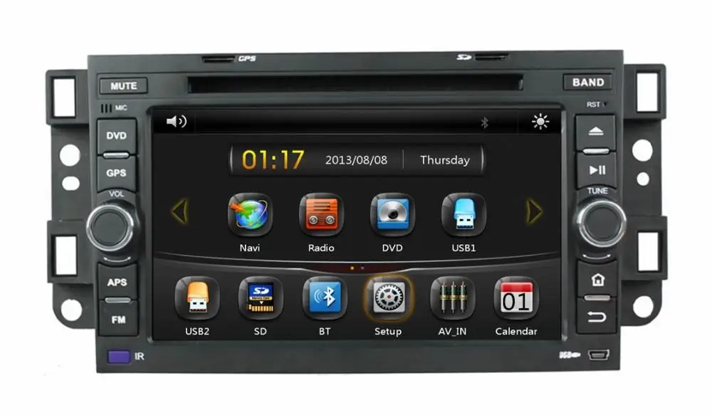 7 &quotавтомобильный dvd-плеер с GPS(opt) аудио Радио стерео BT Автомобильный