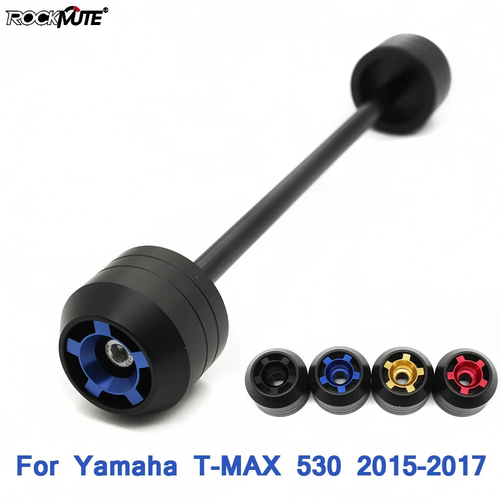 

Мотоцикл POM переднее колесо защита для Yamaha T-MAX 530 2015 2016 2017 ось вилка защита от падения