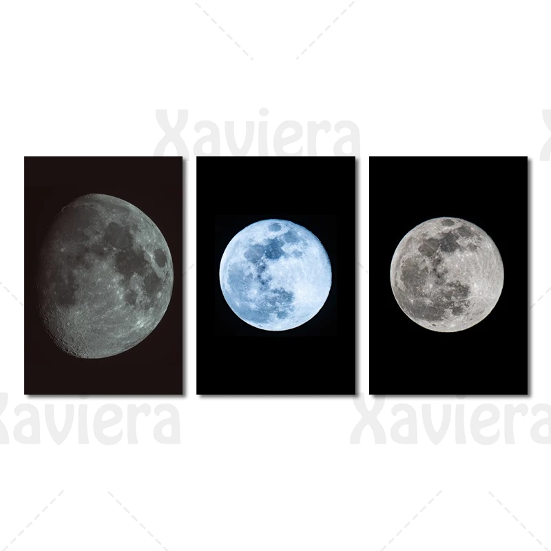 

Wandering Moon HD Poster and Printed Canvas Painting Modern Mural Picture Decorative Wall Living Room Studio Aisle Decora Paint