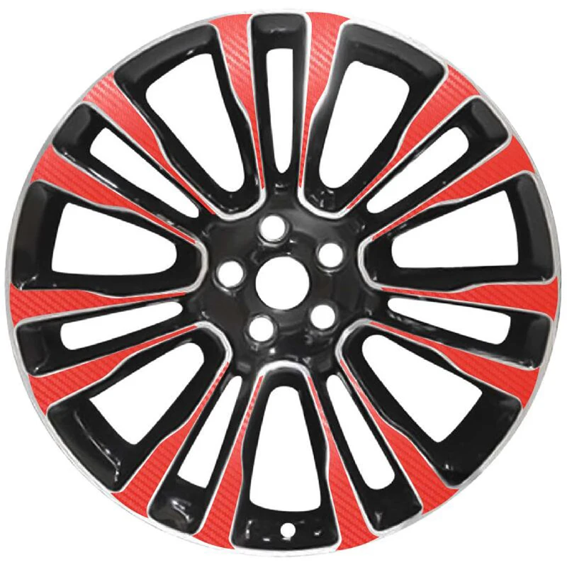 Защитная 3d-пленка из углеродного волокна наклейки сделай сам на колесные диски