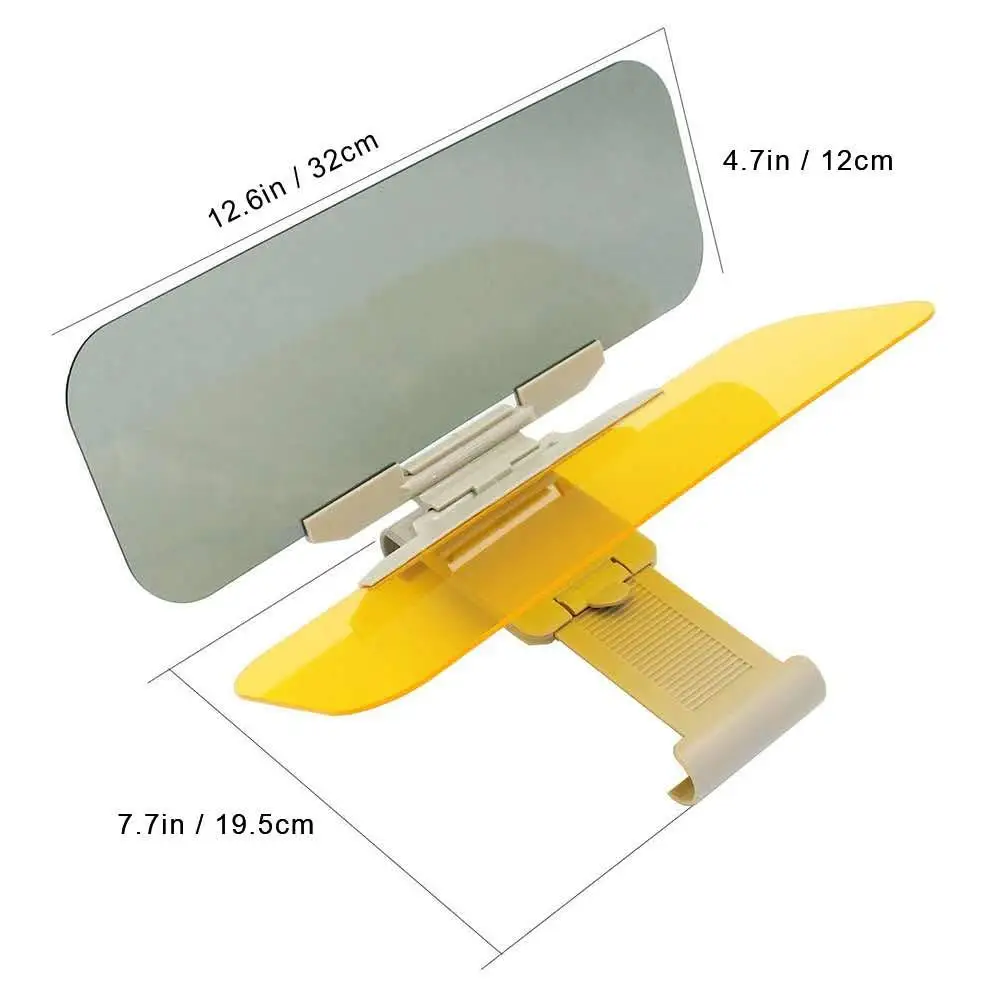 Козырек от солнца для автомобиля дня и ночи антибликовый удлинитель