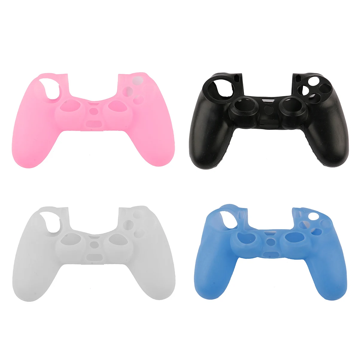 10 шт./лот тонкий контроллер чехол для PS4 Тонкий Защитный Гибкий гелевый резиновый