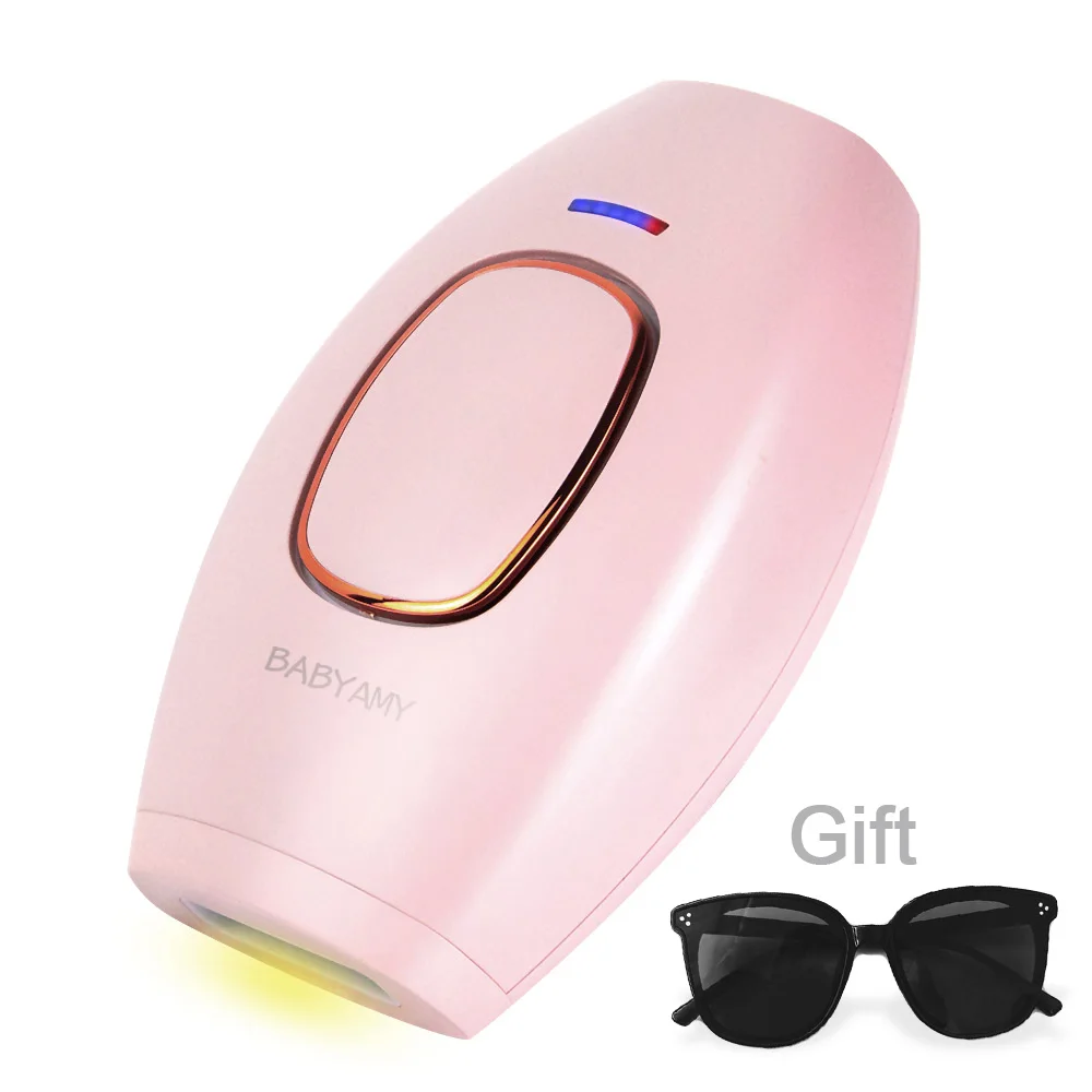 

Mini Hair Epilator Permanent System 500000 Shot Light Pulses Whole Body Hair Remover Home Hold Depilatory Laser Hair Removal IPL