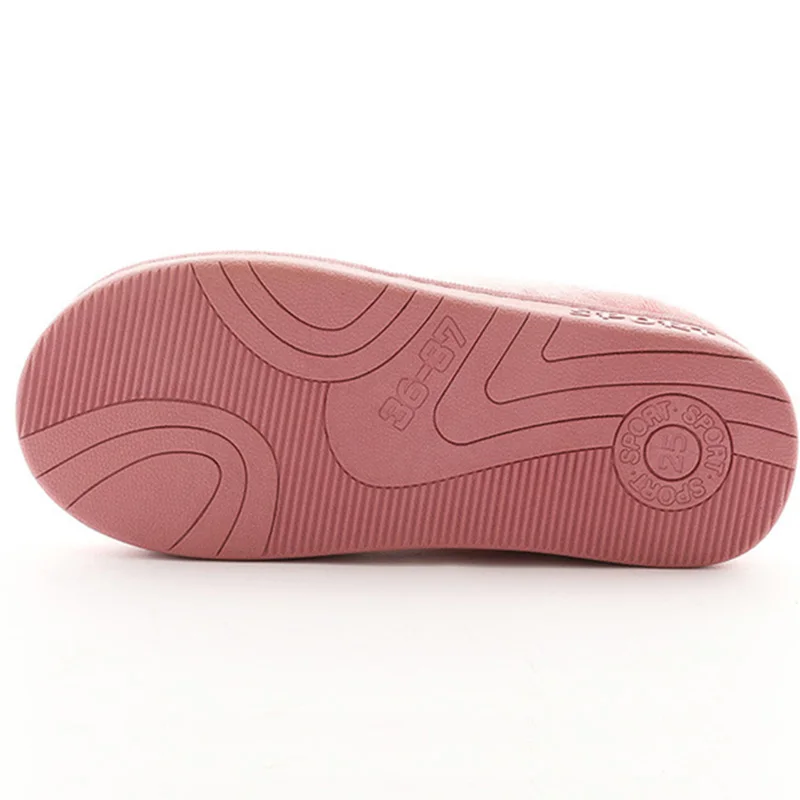 Новые зимние милые пушистые женские тапочки Теплая обувь меховые для спальни