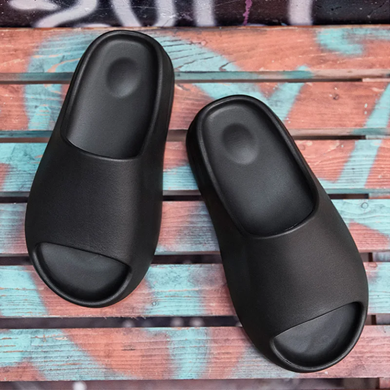 EVA Colorful Cloud Sandal Pillow House Slipper Indoor Soft Shower Shoe Women Platform Heel Outdoor Men Summer Home Slide Cute