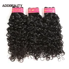 34 шт. волнистые девственные волосы переплетения бразильские человеческие волосы Virgin Hair пряди, отбеливающая двойные вытянутые натуральный Цвет человека Волосы Remy