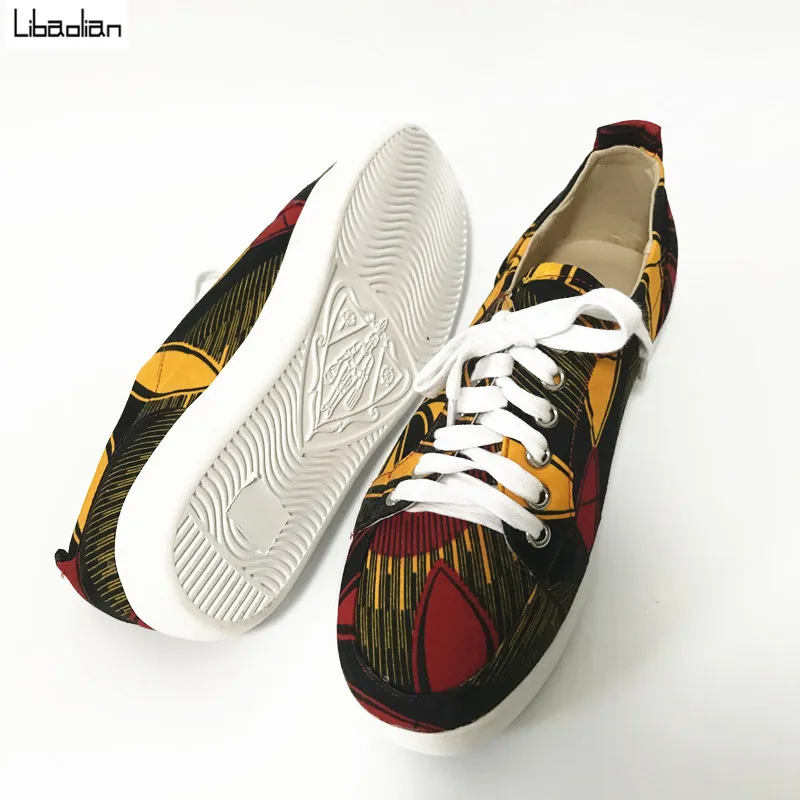 Красного цвета в африканском стиле Анкара хлопок из парафинированной Ткани