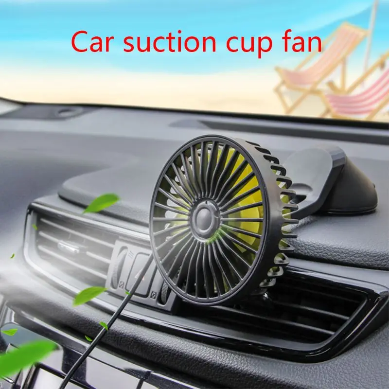 

Car Air Outlet Aromatherapy Fan Cooling Small Electric Fan Car Aroma Diffuser
