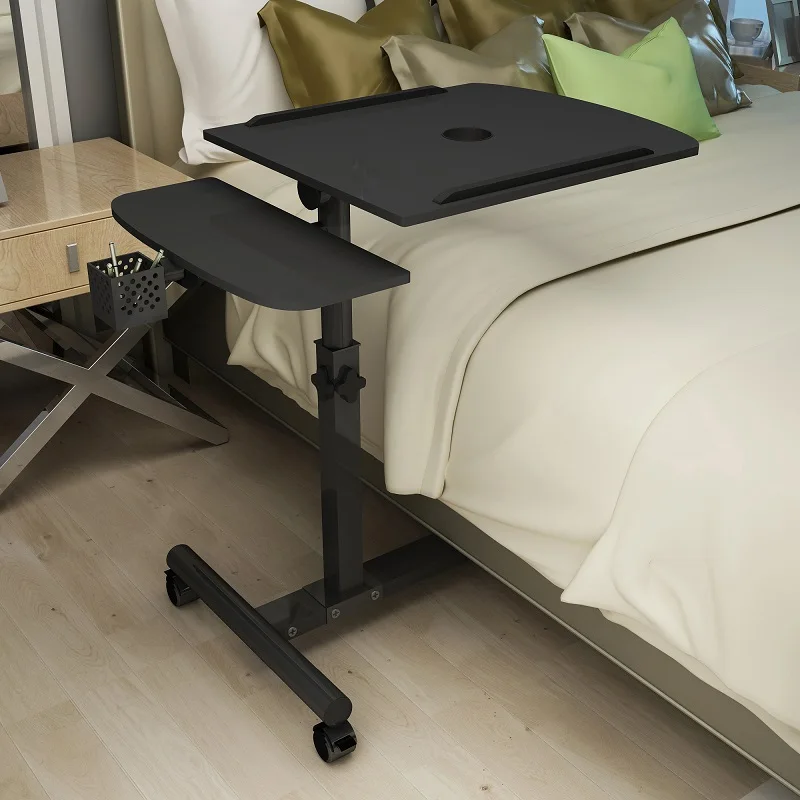 

Notebook Computer Desk Bed Household Lifting Folding Mobile Bedside Table Home Writing Desktop Laptop