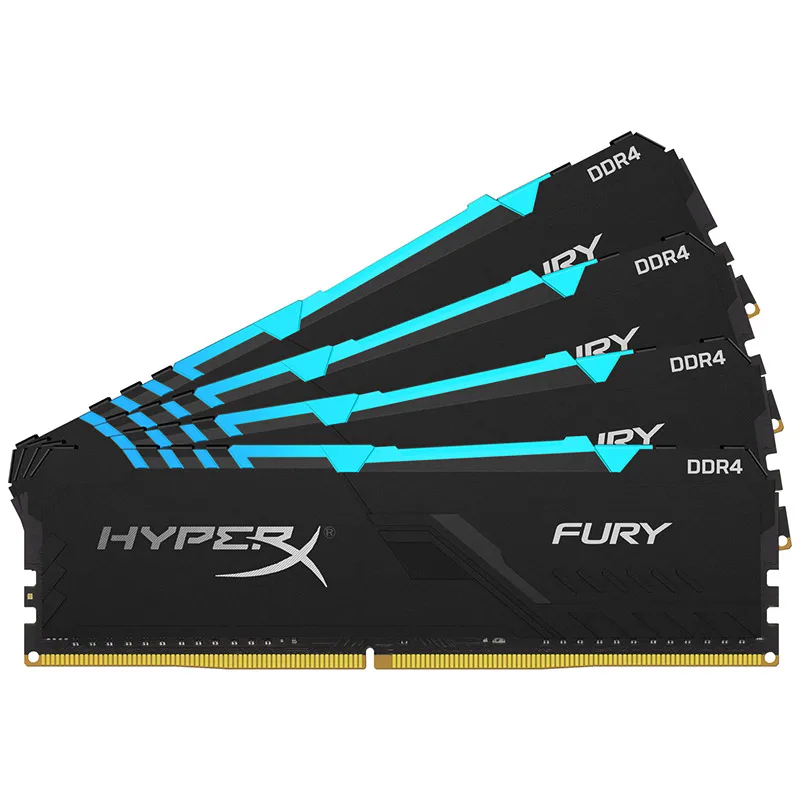 Kingston HyperX FURY DDR4 RGB память 2666 МГц 3200 МГц DDR4 CL15 DIMM XMP 8 Гб 16 Гб Memoria Ram ddr4 для настольной памяти Rams
