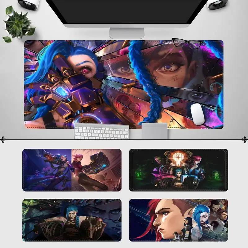 

Soft League of Legends Arcane Mouse Pad Laptop PC Computer Mause Pad Desk Mat For Big Gaming Mouse Mat For Overwatch/CS GO
