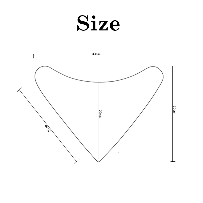 Детские нагрудники треугольные хлопковые Мультяшные детские для кормления