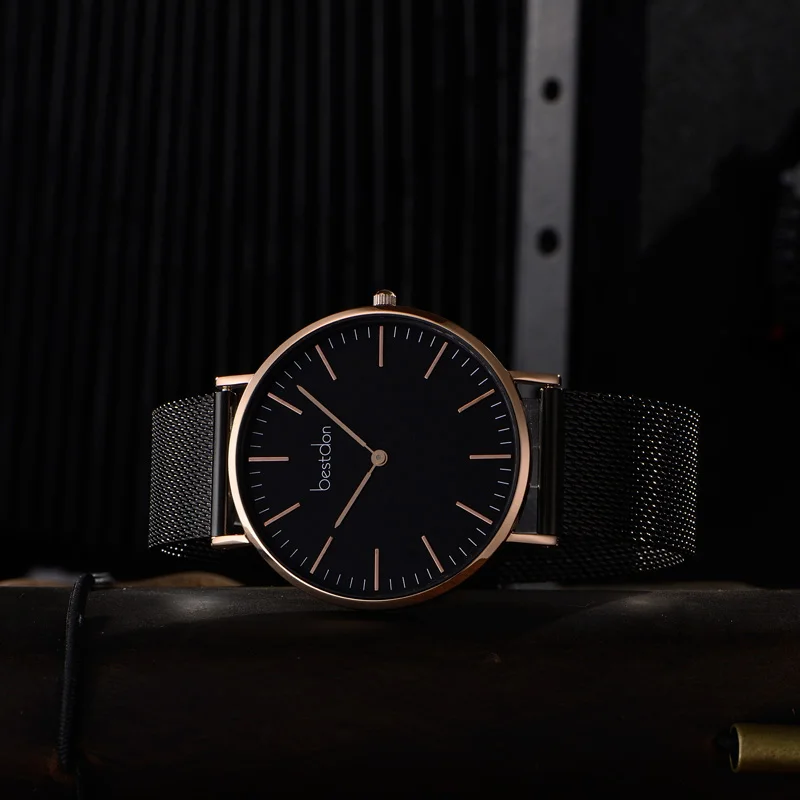 Часы Bestdon парные для мужчин и женщин минималистичные модные часы унисекс 2019