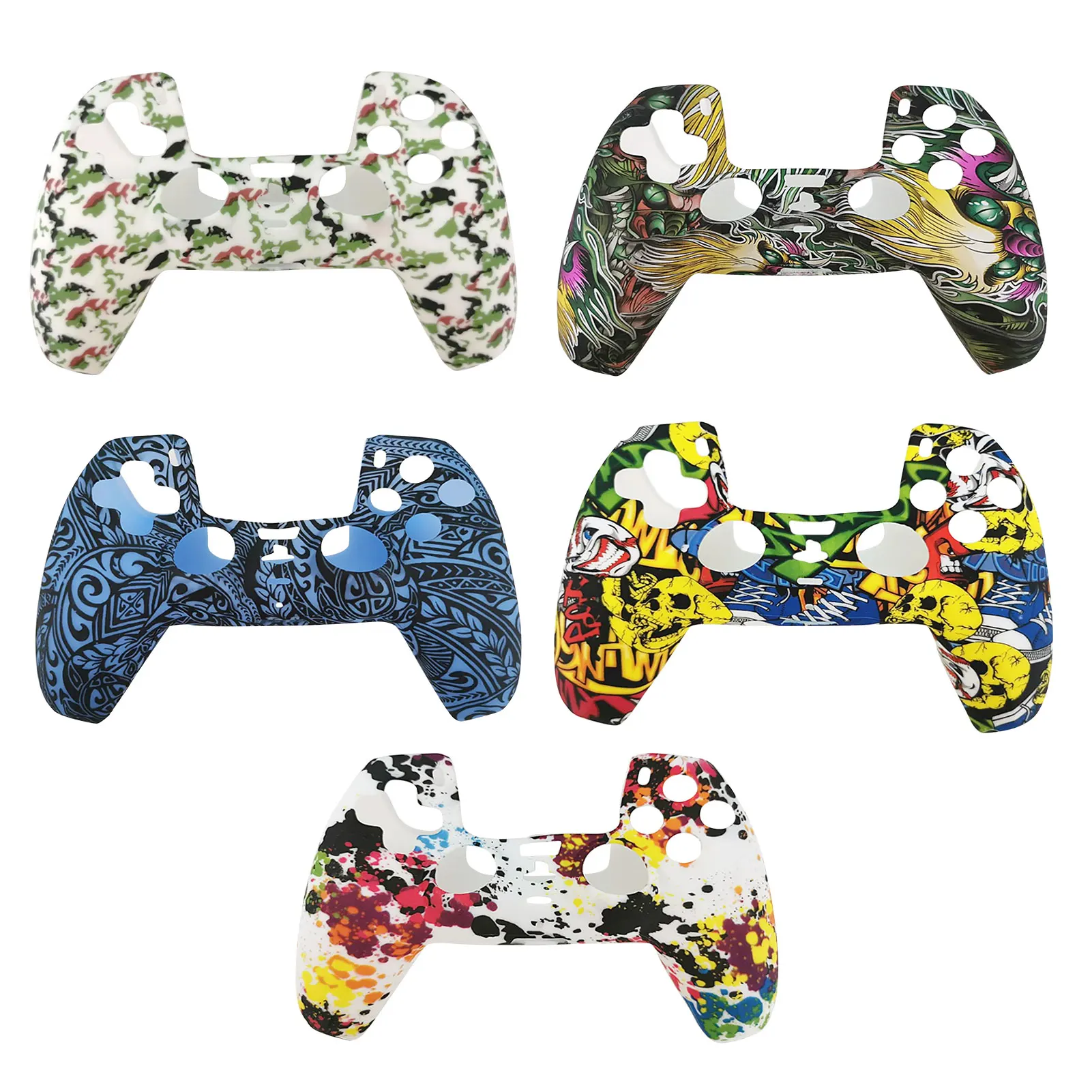 

Защитный чехол для геймпада Playstation 5, силиконовый, противоскользящий