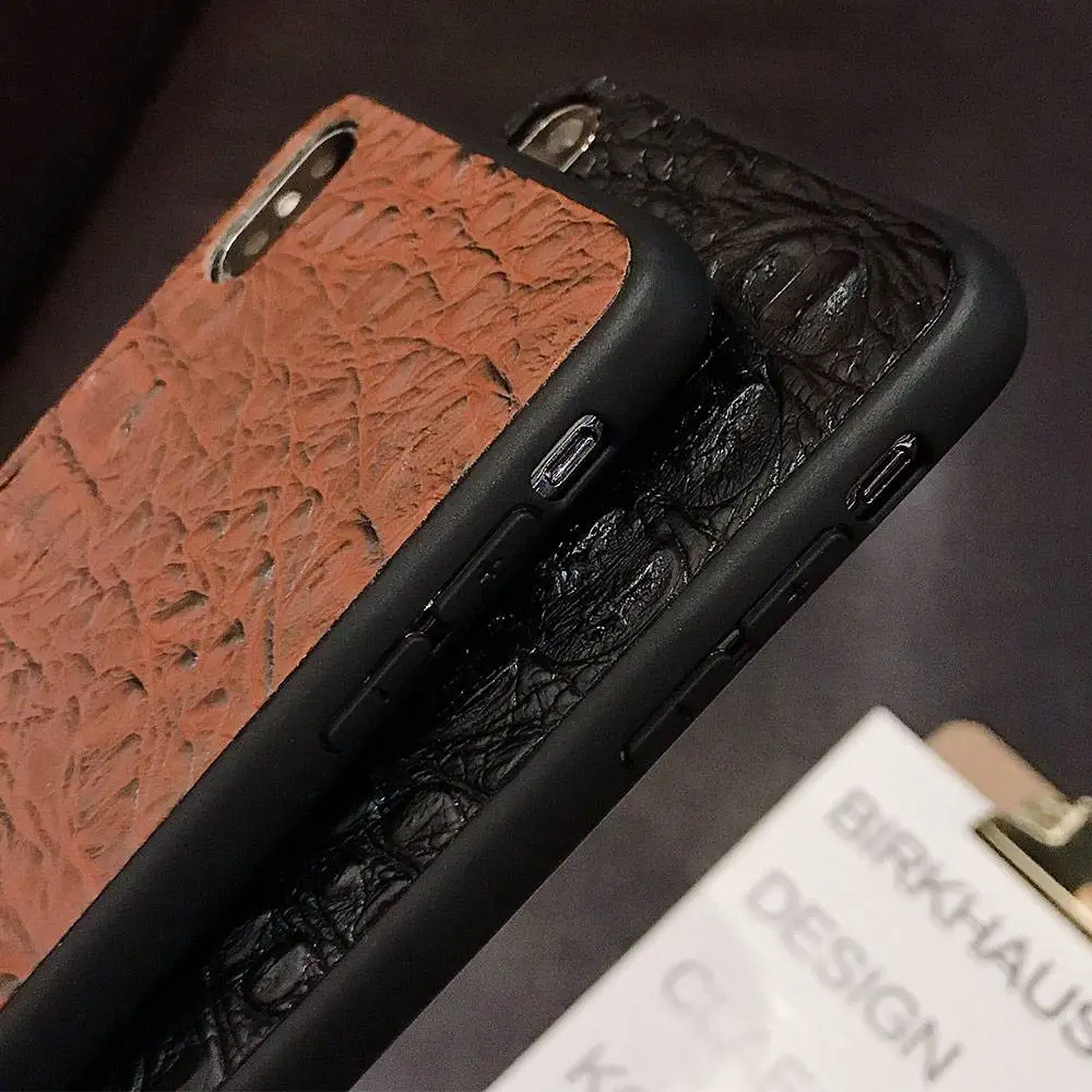 Чехол KISSCASE для iPhone 6 6s Роскошный чехол из крокодиловой кожи гибридная задняя
