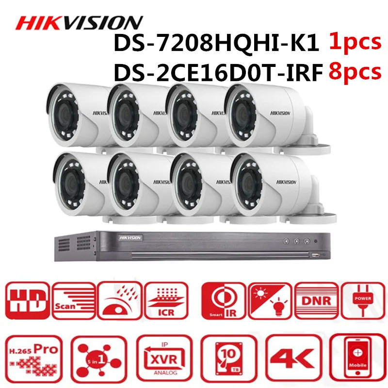 Камера видеонаблюдения Hikvision оригинальная цилиндрическая аналоговая камера 8