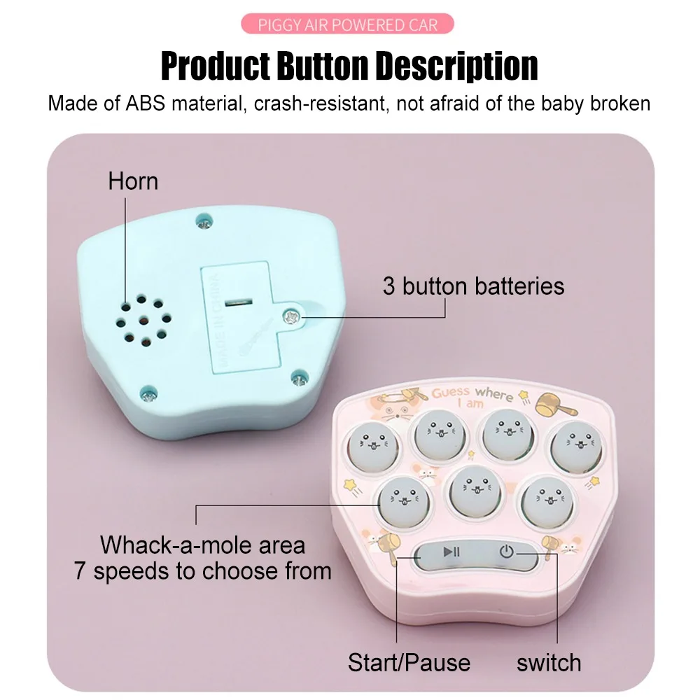 

New Children Puzzle Game Hit Gopher Kids Creative Interactive Mini Game Console Memory Training Machine Educational Toys