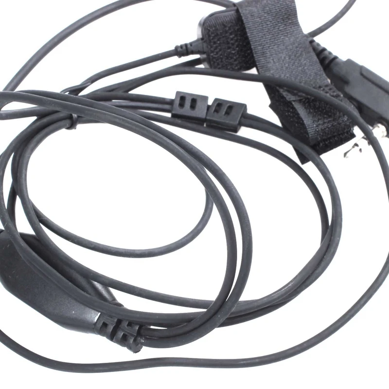 Гарнитура с микрофоном PTT для Kenwood BAOFENG UV-5R Baofeng BF-888S Retevis H777 RT3 RT-5R TYT QUANSHENG Ham Radio C9007A |