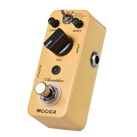 guitar pedal for electric guitar pedals mooer pedal mac1 acoustikar effector acoustic guitar sound mixer synthesizer tremolo