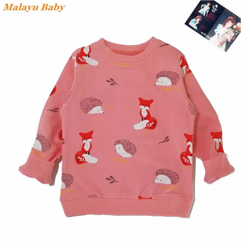 Malayu baby/Детская толстовка новая модель потрясающего осеннего комплекта для