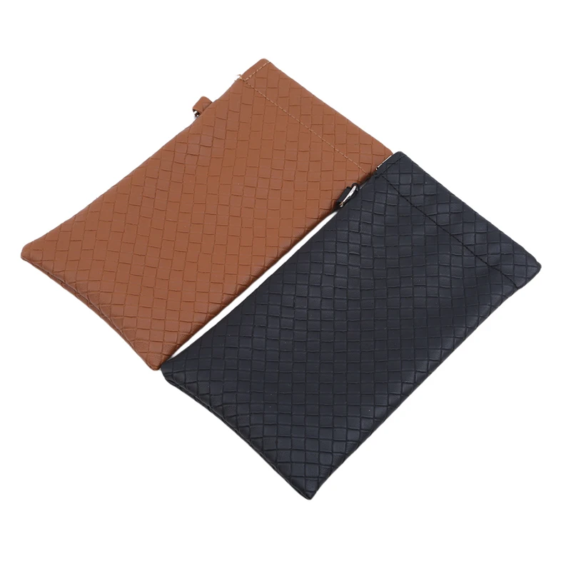

Fashion Leather Eyeglasses Bag Women Men Soft Light PU Sunglasses Pouch Soft Eyeglasses Bag Glasses Accessories