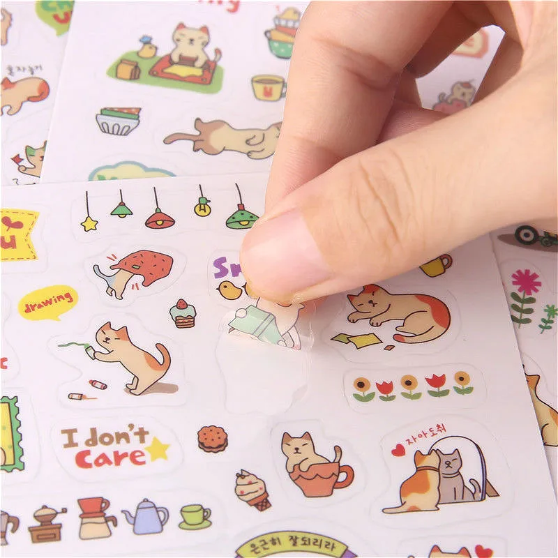 2020New Мини Kawaii бумажная записная книжка декоративный стикер DIY альбом печать для