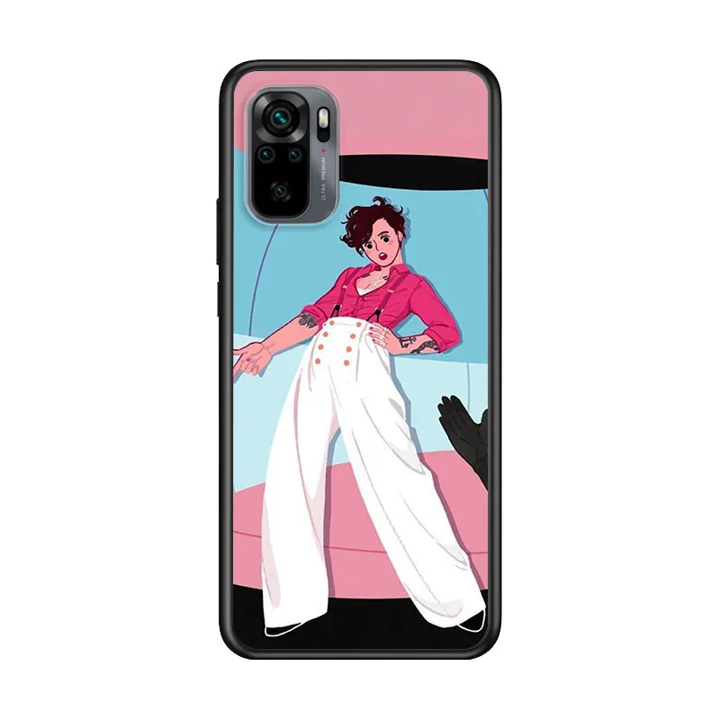 

Harry Styles Love for Xiaomi Redmi Note 10 10S 9 9T 9S 9Pro Max 8T 8Pro 8 7 6 5 Pro 5A 4X 4 Soft Black Phone Case