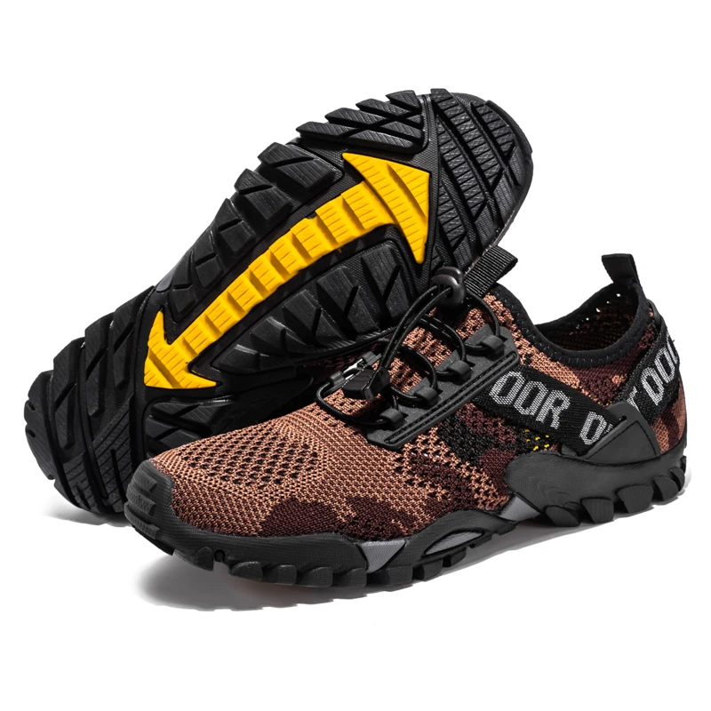 

Size 38-46 Upstream Shoes Men Outdoor Beach Swimming Shoes Barefoot Sneakers Breathable Water Shoes for Men Climbing Hiking