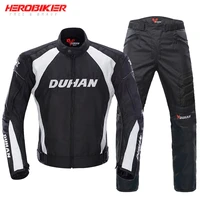 herobiker motorcycle jacket set mens waterproof chaqueta motocross suit protective gear jaqueta motoqueiro keep warm liner