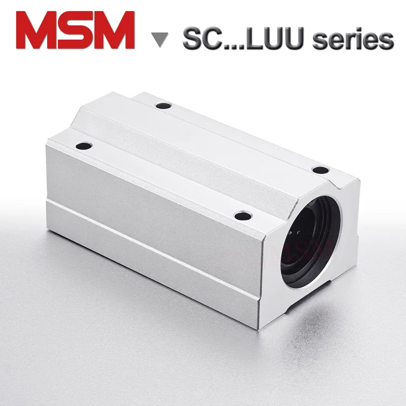 MSM длинные скользящие блоки LHBBW/SMAL/SC8LUU SC10LUU SC12LUU SC16LUU SC20LUU SC25LUU алюминиевый корпус