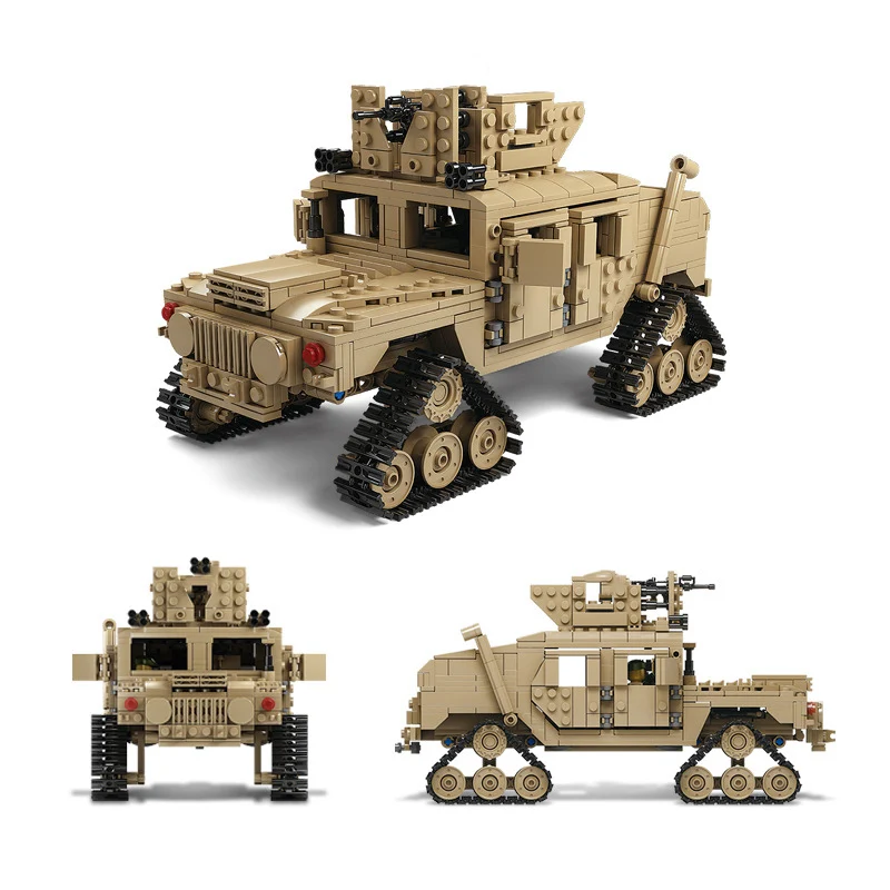 KAZI новый тематический танк строительные блоки 1463 шт. M1A2 ABRAMS MBT KY10000 1 Change 2