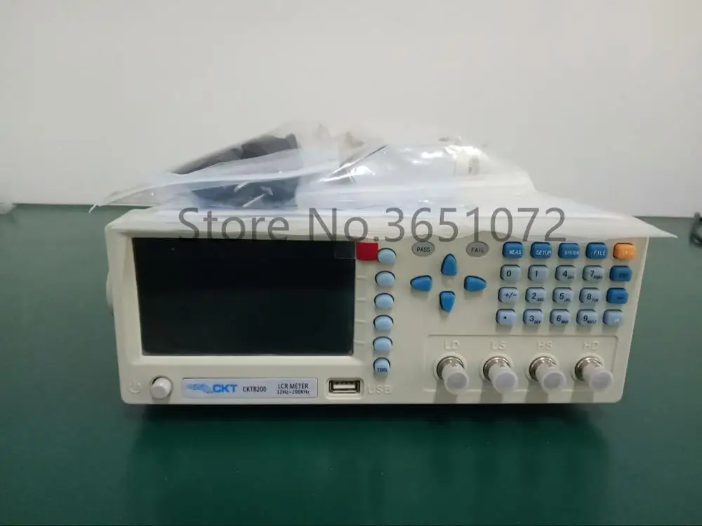 CKT8200 LCR метр с непрерывным выбором частоты 12 Гц ~ 200 кГц компоненты испытательное