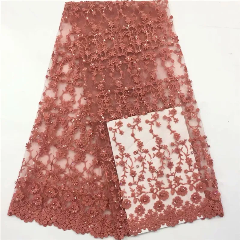 african lace fabric 2019 green high quality french mesh beaded sequins nigerian swiss fabrics for dress | Дом и сад