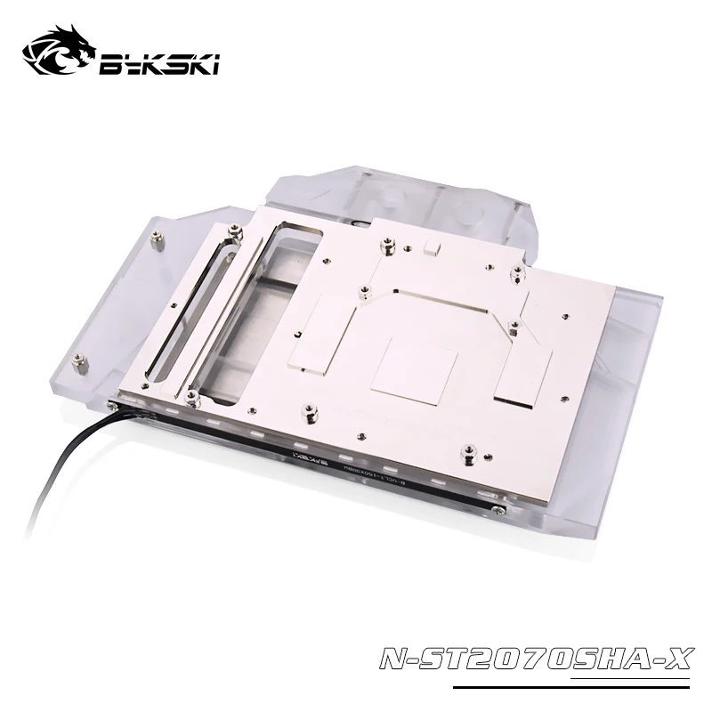 Bykski N-ST2070SHA-X блок водяного охлаждения GPU для ZOTAC RTX 2070 super-8GD6 HA/RTX 2070 super-8GD6 MINI OC
