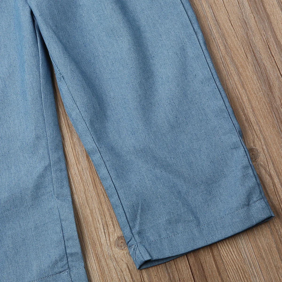 Спортивный комбинезон для маленьких девочек с лямками синие джинсовые брюки