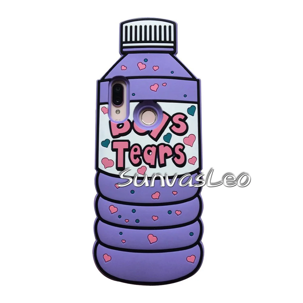 Purple Boys Tears Для huawei P20 Lite чехол 3D Мягкий силиконовый чехол для смартфона с единорогом из мультфильма кожаный чехол s Fundas Coque Capa протектор - Цвет: Purple Boys Tears